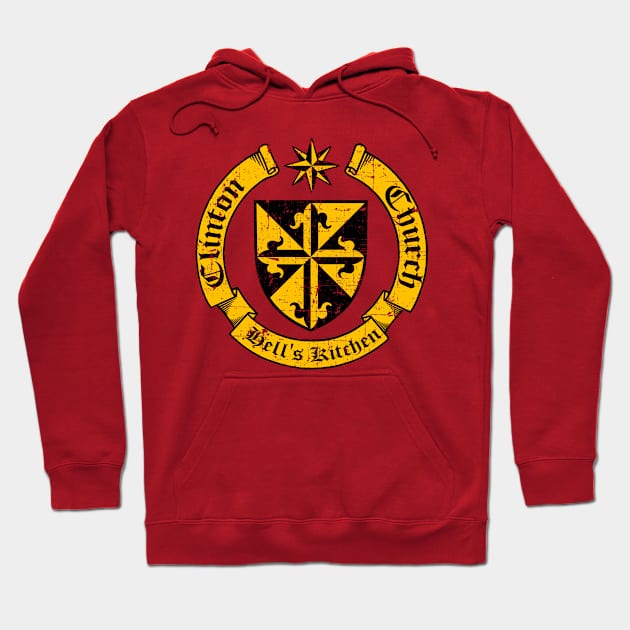 Clinton Church of Hell's Kitchen from Daredevil Hoodie by woodsman